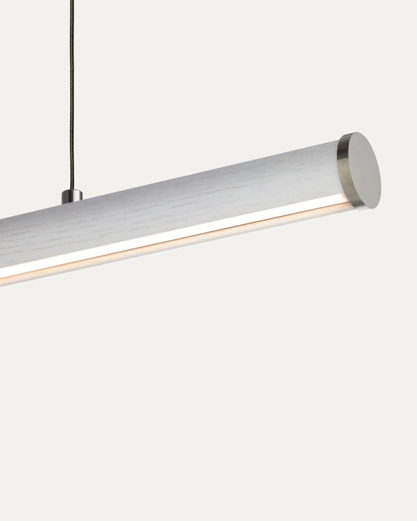 White American Oak / 2400mm / Stainless Steel