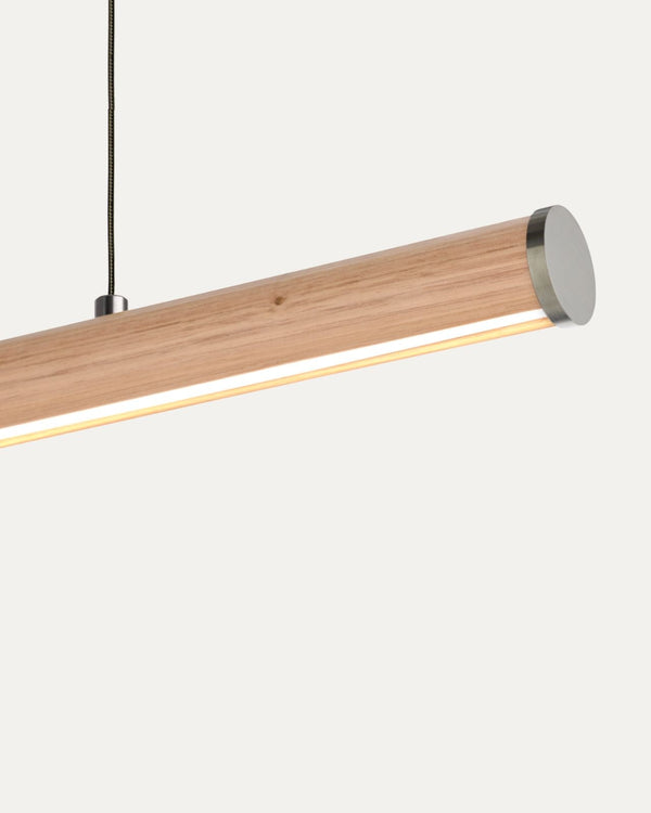 Tasmanian Oak / 1200mm / Stainless Steel