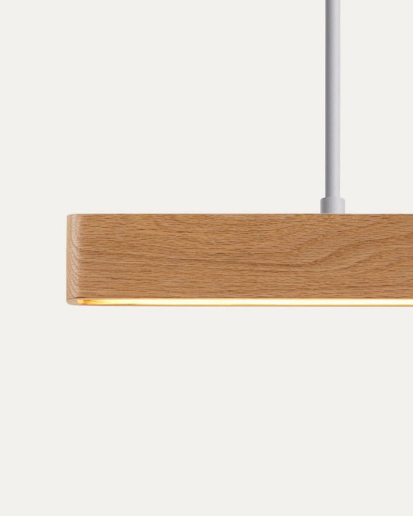 1200mm / American Oak / Brushed Brass