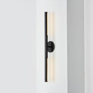 Formation Double Wall Sconce | Black | Lighting Collective