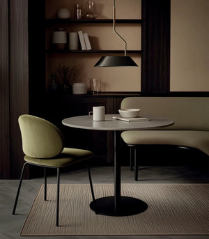 Balanced Black & Synthetic Rattan Pendant-Lighting Collective