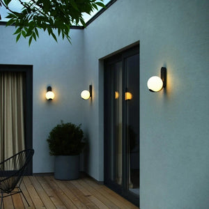 Balancing Orb Wall Light