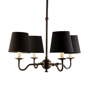 Baroque Inspired Brass Chandelier - Lighting Collective