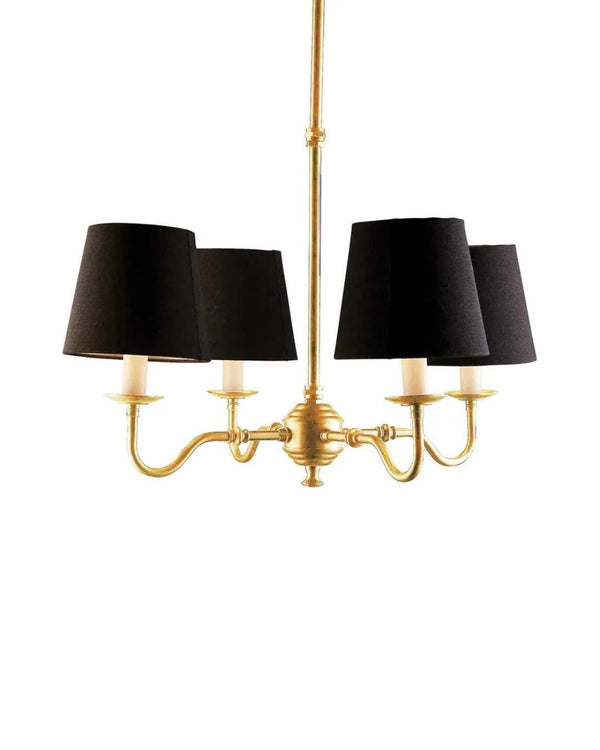 Antique Brass & Black