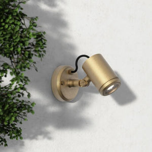 Brass Adjustable Wall Light-Lighting Collective