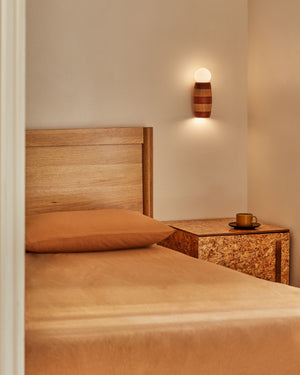 Timber Stripy Wall Light | Buddy