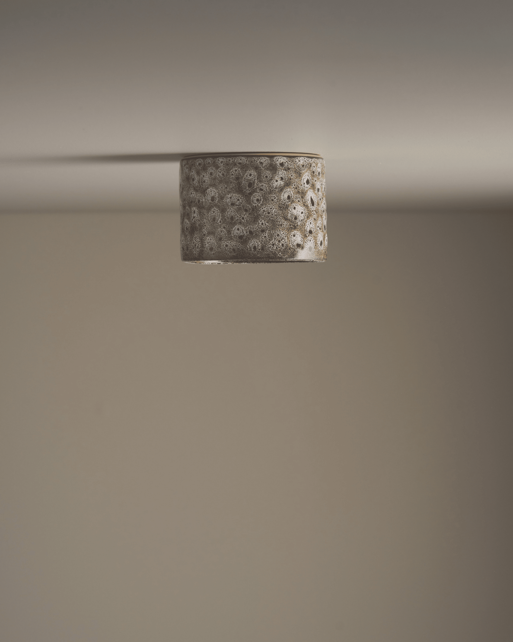 Ceramic Cylinder Ceiling Light | Short | Lighting Collective