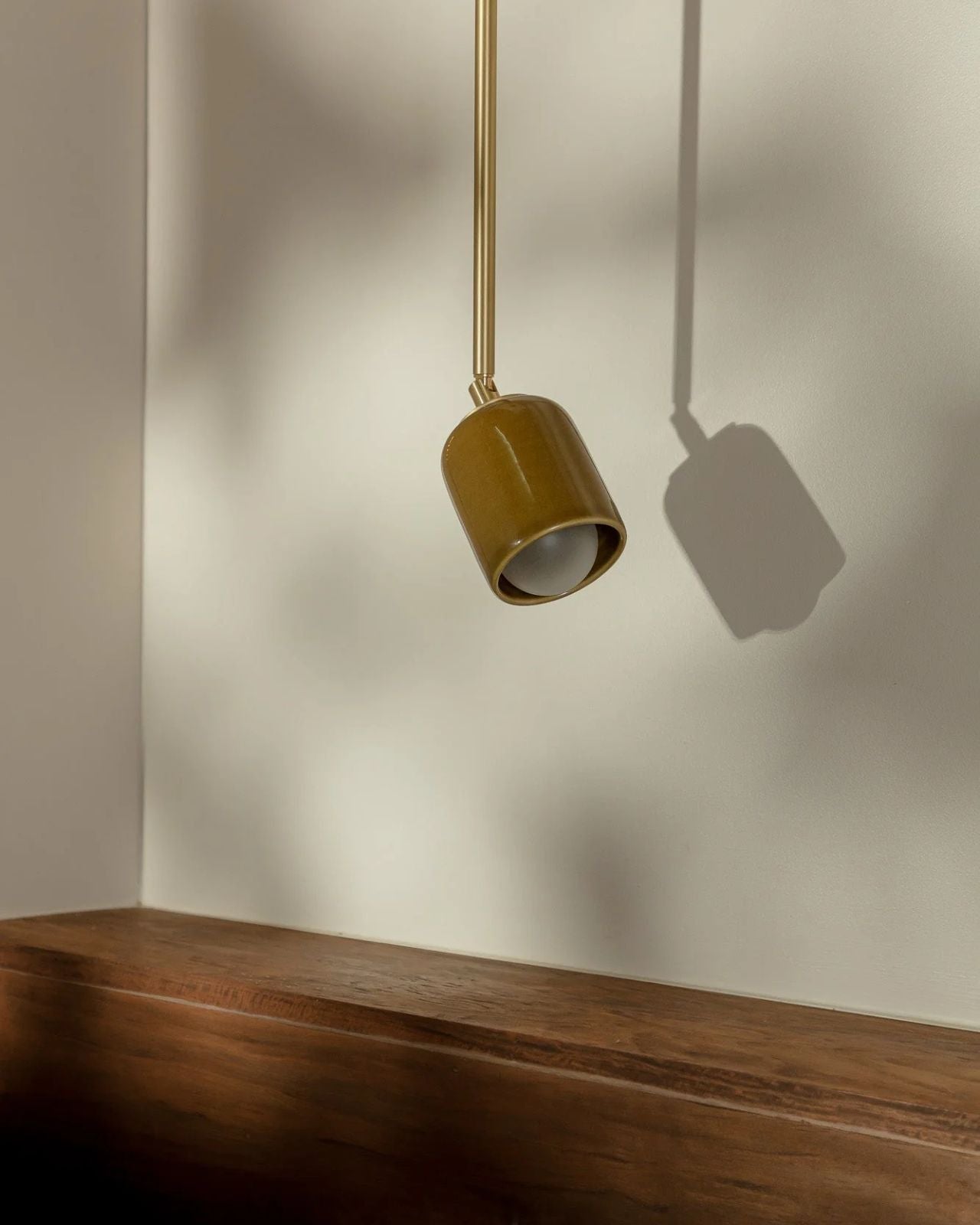 Ceramic Extended Rod Spot Light | Terra 1 | Lighting Collective