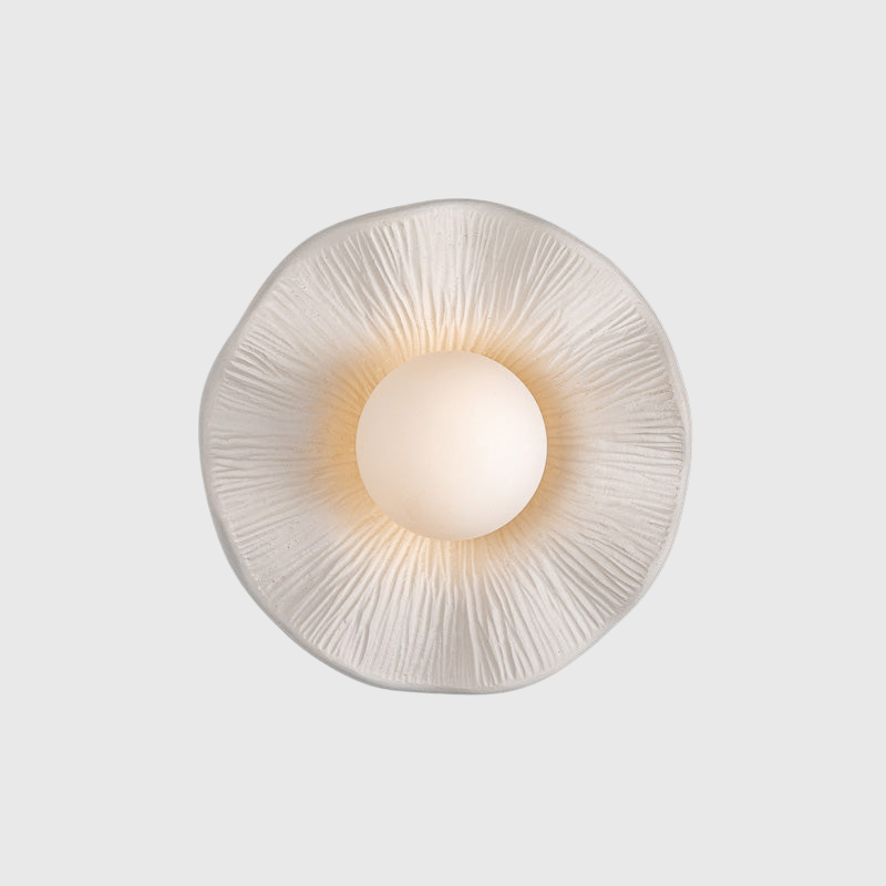 Ceramic Grooved Wall Light – Lighting Collective