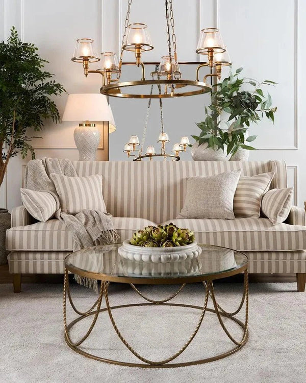 Classic Ring Brass Chandelier