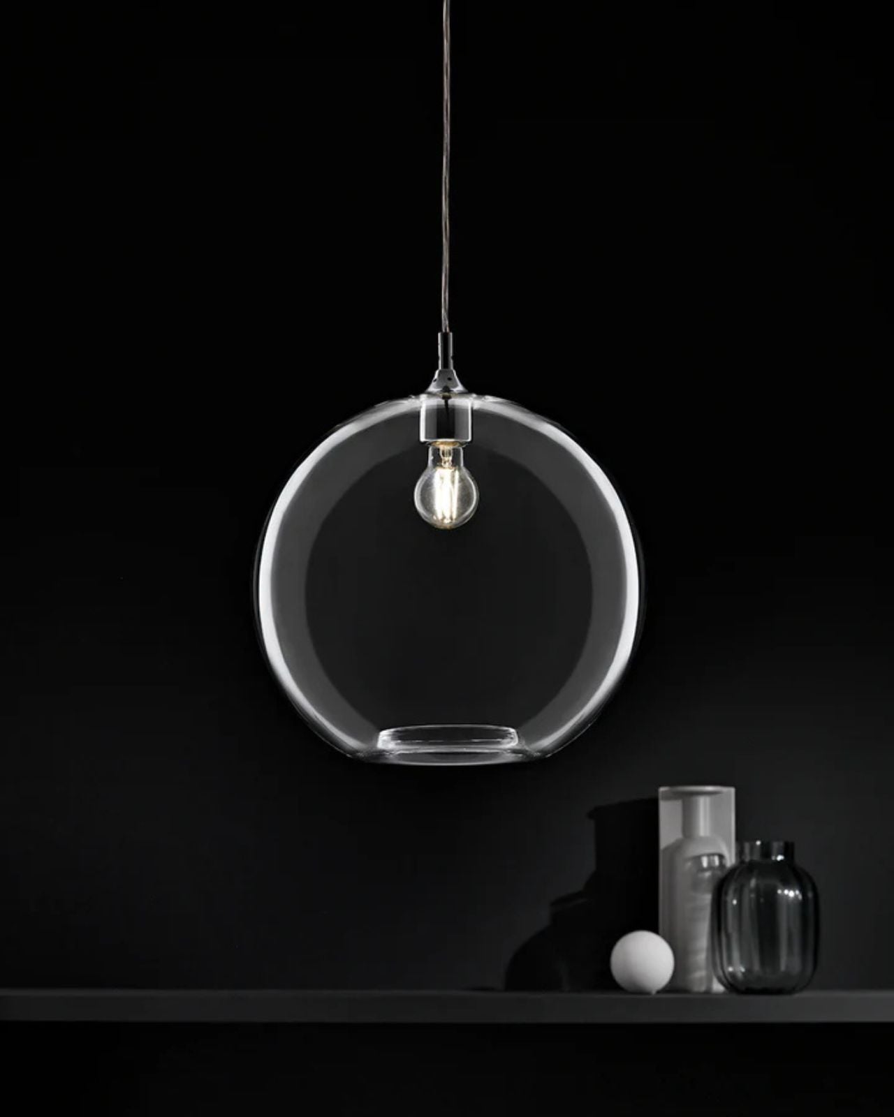 Spherical Glass Pendant Light | Lighting Collective