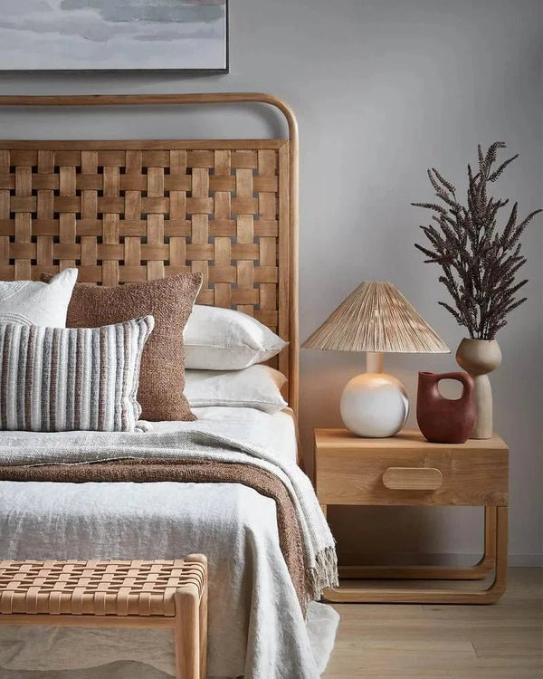 Coastal Raffia Table Lamp