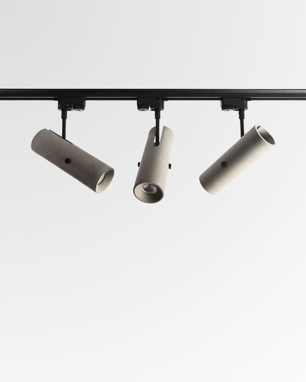 Concrete Track Light LV Kit | 2M & 3 Lights | H-Component | Bentu