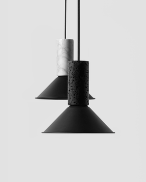 Conical Stone Suspended Pendant | Buzao