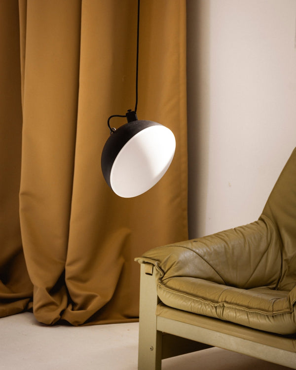 Contemporary Demi Globe Pendant Light