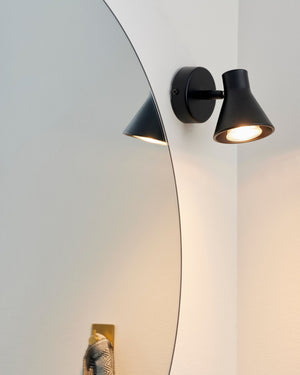 Contemporary Short Adjustable Wall Light | Assorted Finishes