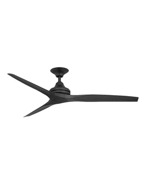 Contoured Blades Ceiling Fan with Black Motor | Spitfire AC | ThreeSixty - Lighting Collective