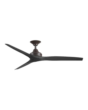 Contoured Blades Ceiling Fan with Bronze Motor | Spitfire AC | ThreeSixty