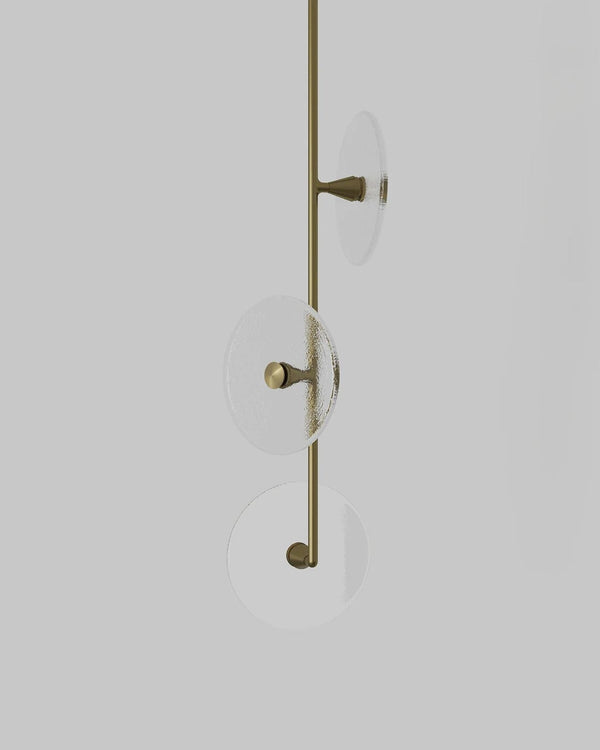 Small / Clear / Brass
