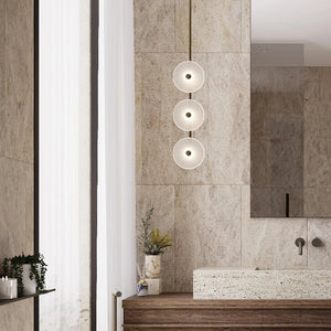 Coral Trio Pendant Light | In a bathroom