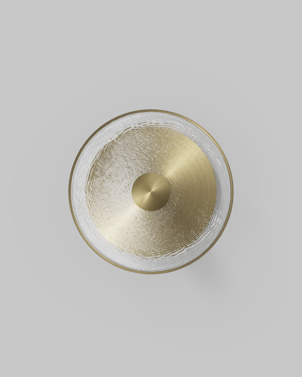 Small / Brass / Clear