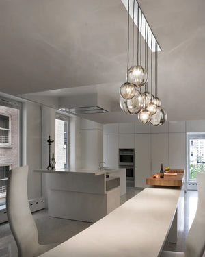 Crystal Bubble Linear Pendant - Lighting Collective