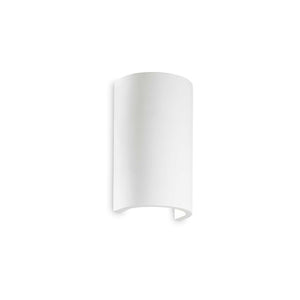 Curved Up Down Plaster Wall Light | Lighting Collective