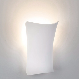 Curved Plaster Wall Light | Lighting Collective
