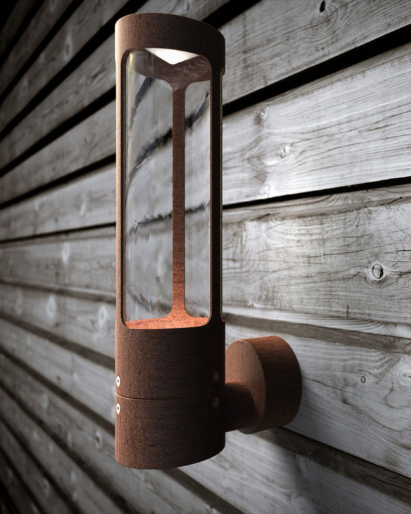 Cylindrical Profile Exterior Wall Light