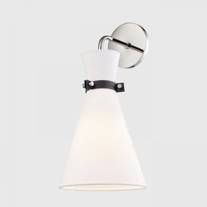 Timeless Conical Wall Light Nickel 