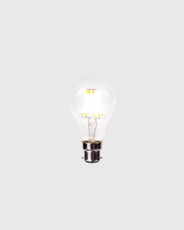 Dimmable B22 LED | A60 | 6W | 2200K