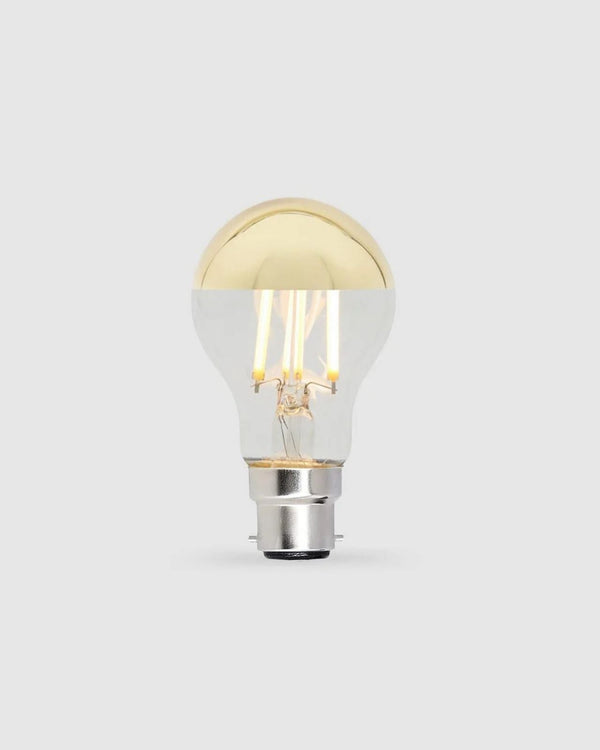 Dimmable B22 LED Mirrored Cap | A60 | 9W | 2700K