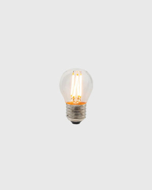 Light bulb on a white background