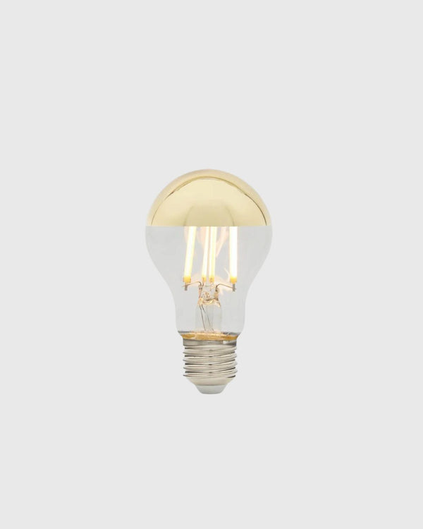 Dimmable E27 LED Gold Cap | A60 | 7.5W | 2700K