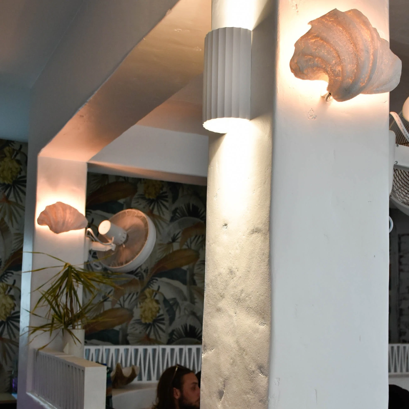 White Shell Wall Light – Lighting Collective