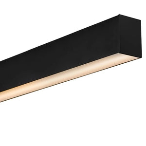 Dual Shine Linear Pendant Black Downlight