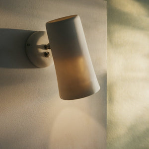 Handmade Porcelain Adjustable Wall Light | Lighting Collective
