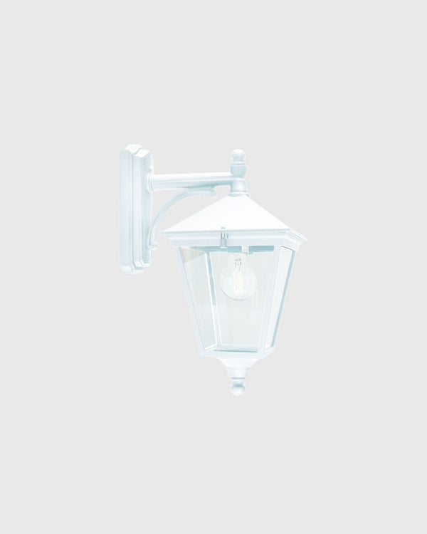 Small / White / Downwards Facing