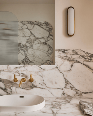 Elegant Elongated Glass Wall Light-Lighting Collective