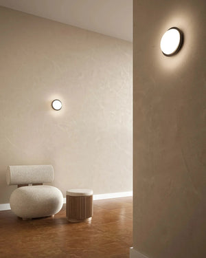 Elegant Round Glass Wall Light | Lighting Collective