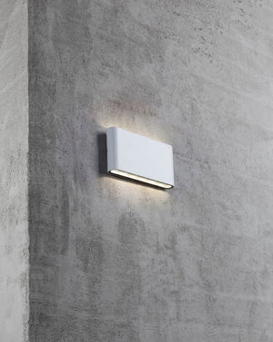 Elegant Up & Down Wall Light | White