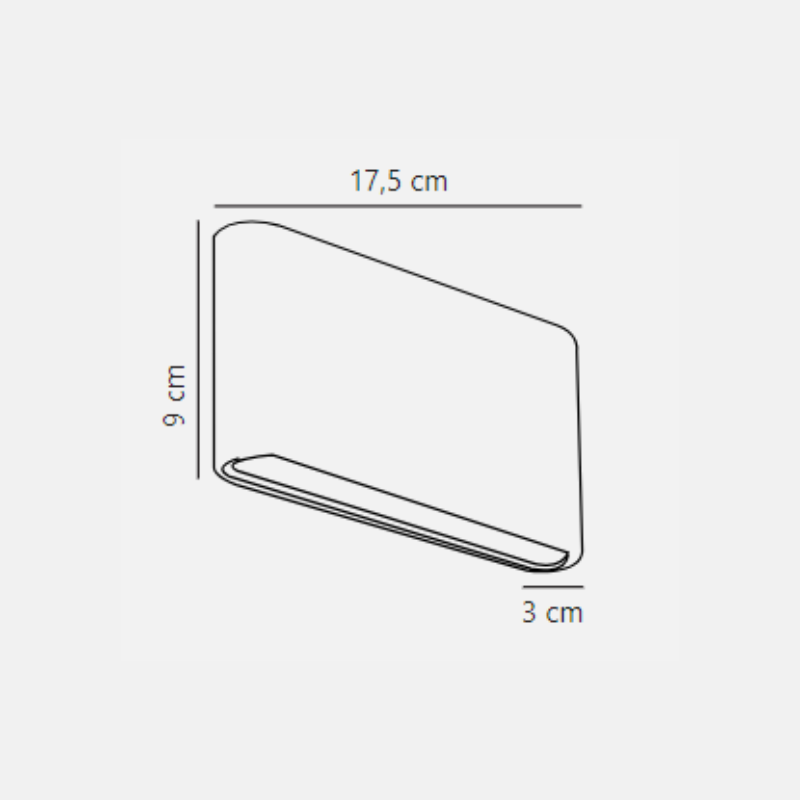 Elegant Up & Down Wall Light | Assorted Colours – Lighting Collective