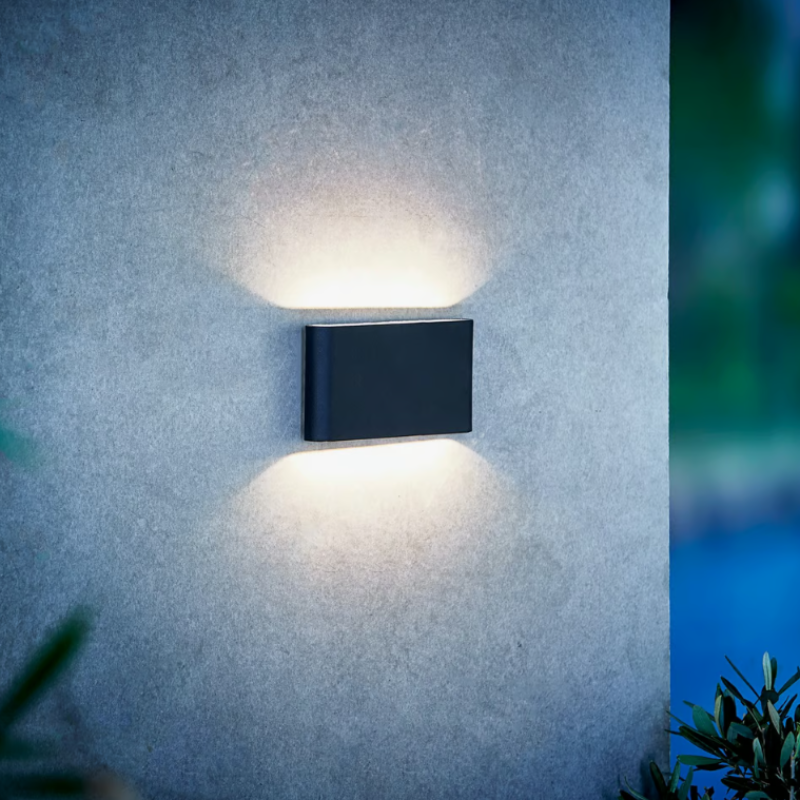 Elegant Up & Down Wall Light | Assorted Colours – Lighting Collective