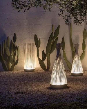 Exterior Italian Rod Floor Lamp-Lighting Collective
