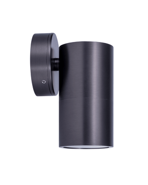 Fixed Down Pillar Wall Light | Graphite | TRIColour-Wall Lights-Lighting Collective