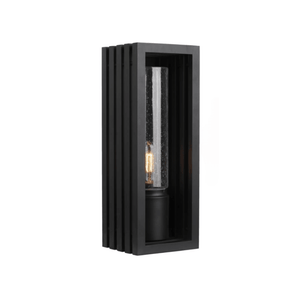 Framed Seeded Glass Wall Light - Lighting Collective