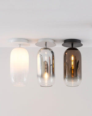 Glass Oblong Ceiling Light | Gople - Lighting Collective