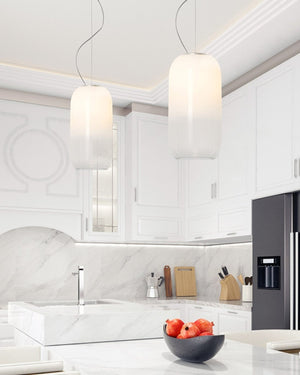 Glass Oblong Pendant Light | Gople - Lighting Collective