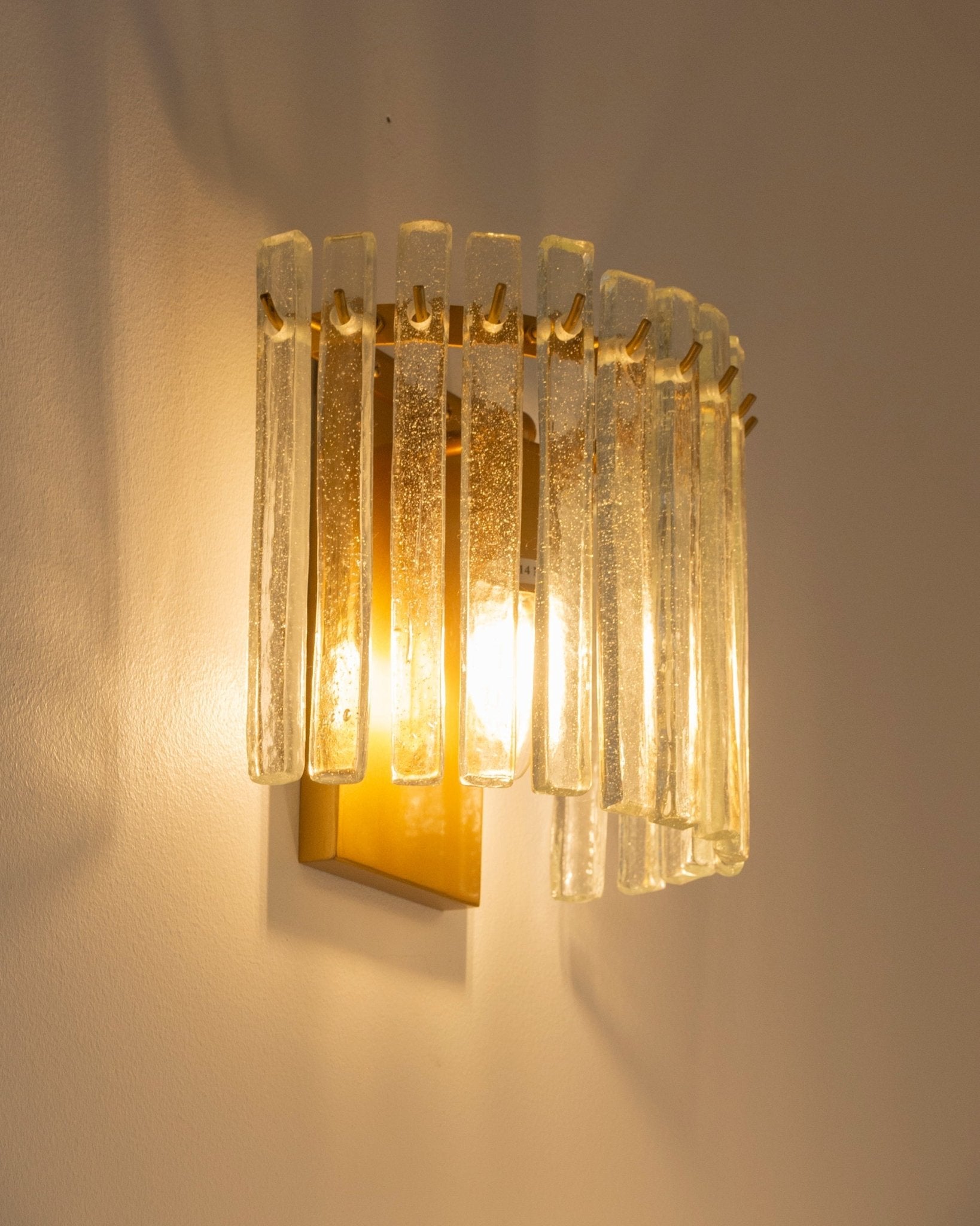 Glass Paneled Wall Light | Lighting Collective