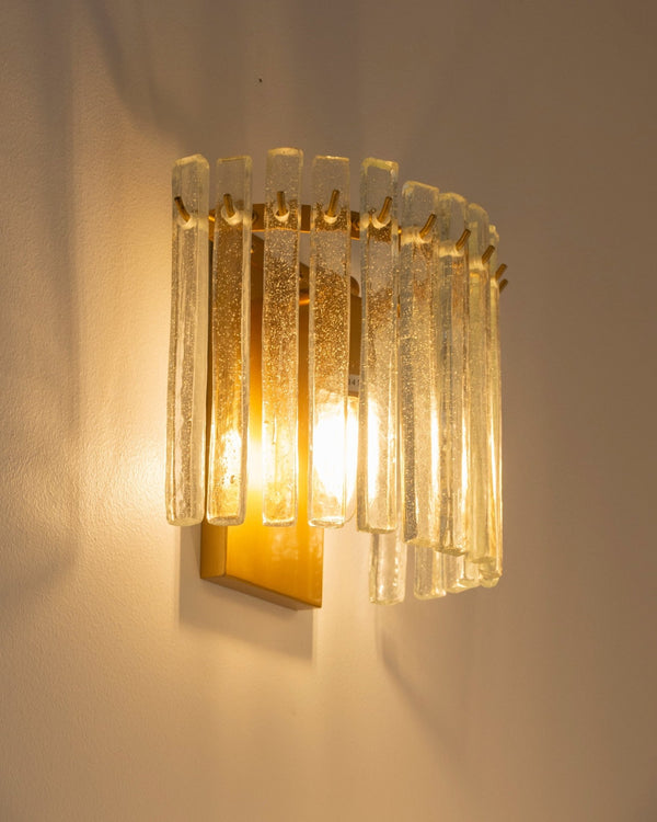 Glass Paneled Wall Light